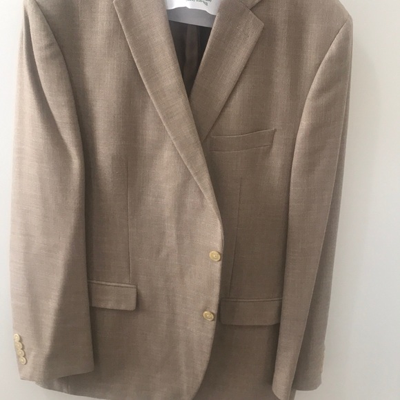 Men’s Ralph Lauren tan suit jacket 50L